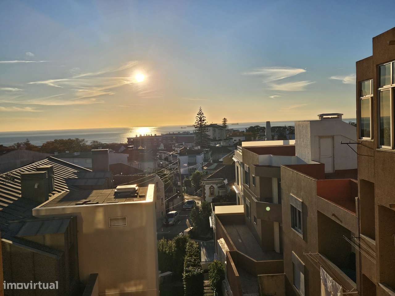 Apartamento T2 - vista de mar  no centro da Parede - Grande imagem: 2/14