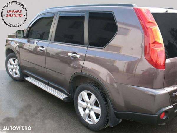 Praguri Trepte Laterale cu Placi de Protectie Nissan X-Trail II T31 Non Facelift (- livrare gratuita - 14