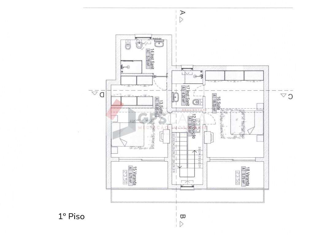 Moradia T3+1 com vista mar – Santa Cruz-48