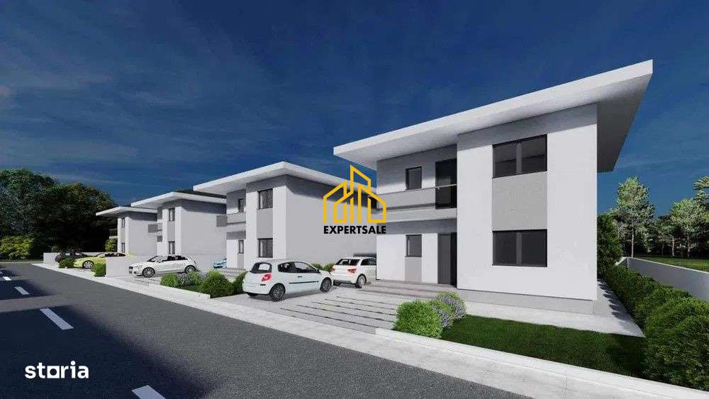 Vile Clinceni individuale 4 camere, teren 350m - Imagine principală: 3/5