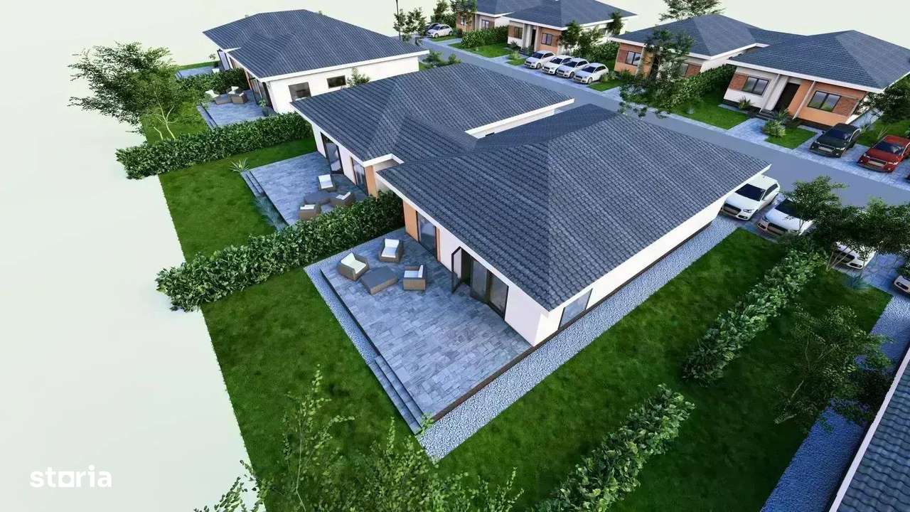 Vila individuala cu 4 camere, 105 mp utili, 400 mp teren CITY NORD - Imagine principală: 4/9