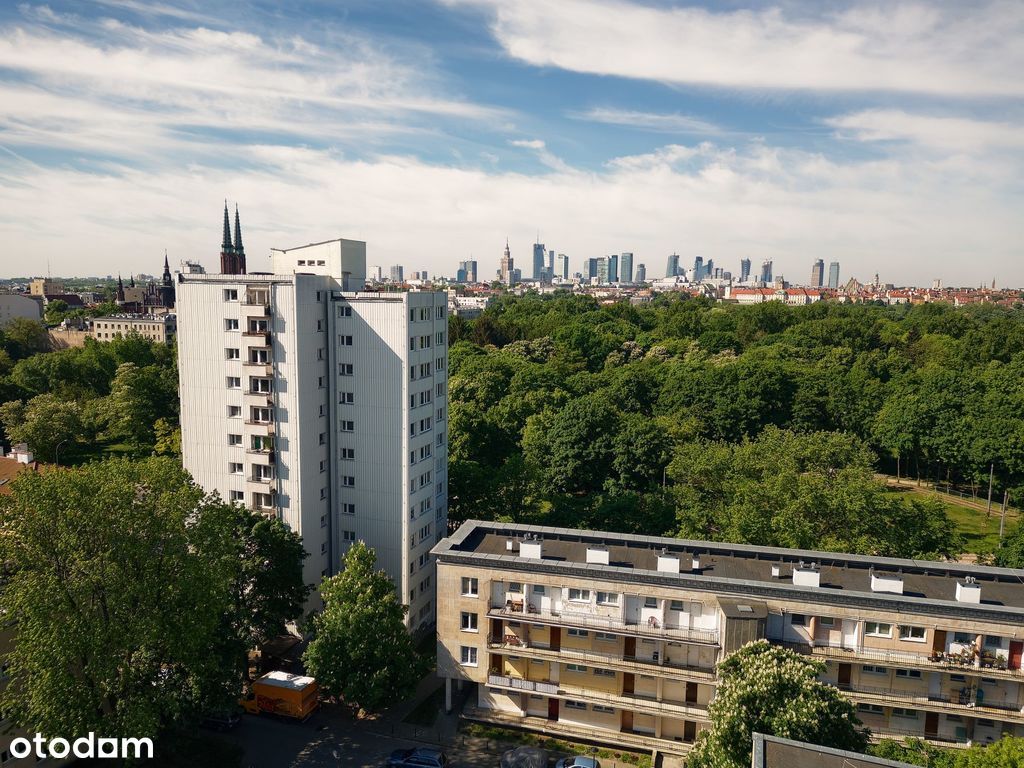 TOP lokalizacja - metro,  widok na Park Praski