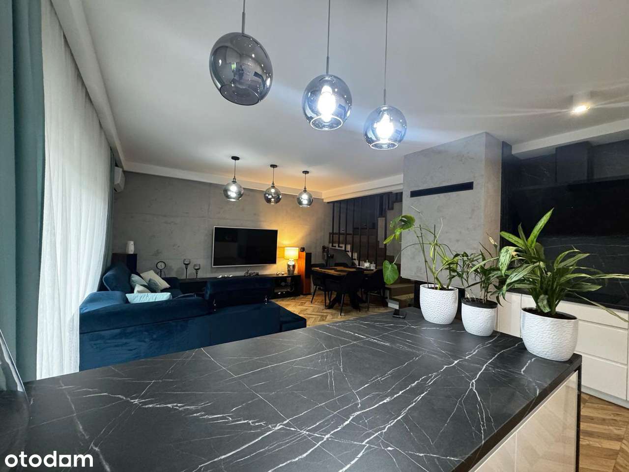 Nowoczesny dom szeregowy, wysoki standard wykończenia-3