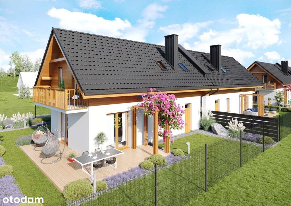 Nowy dom z dużą działką 2.95 a | Mników