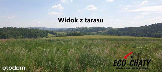 Nowy Dom z drewna widokowa działka Kraków Skawina-9