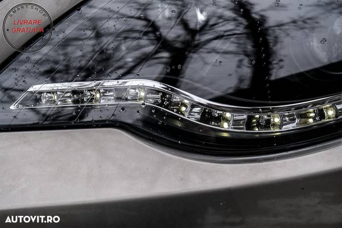Faruri LED DAYLINE VW Passat CC (2008-2012) DRL Look Negru- livrare gratuita - 9