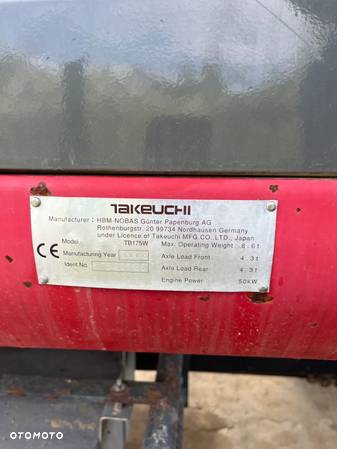 Takeuchi TB175W - 8