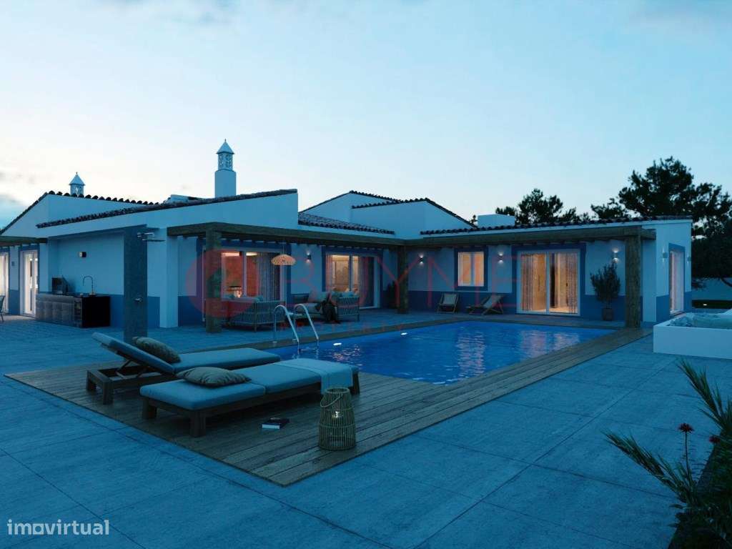 Moradia T4 Contemporânea com Piscina Privada em Vilamoura Elegância... - Grande imagem: 5/10