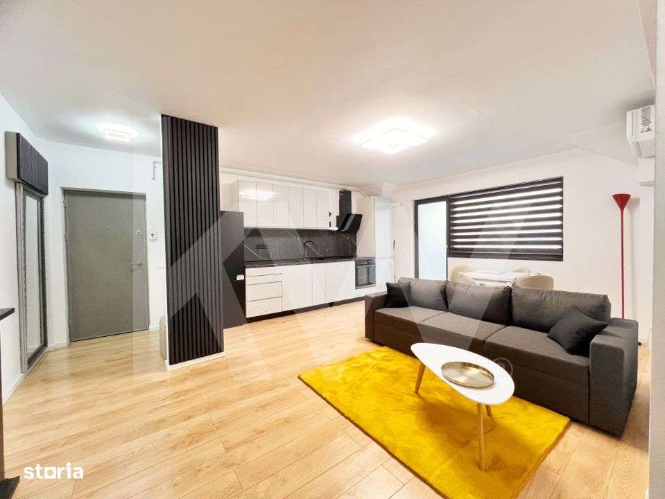 Apart. 3 cam. coplet mobilat, doua bai, balcon, lift, parcare-Kaufland - Imagine principală: 3/14