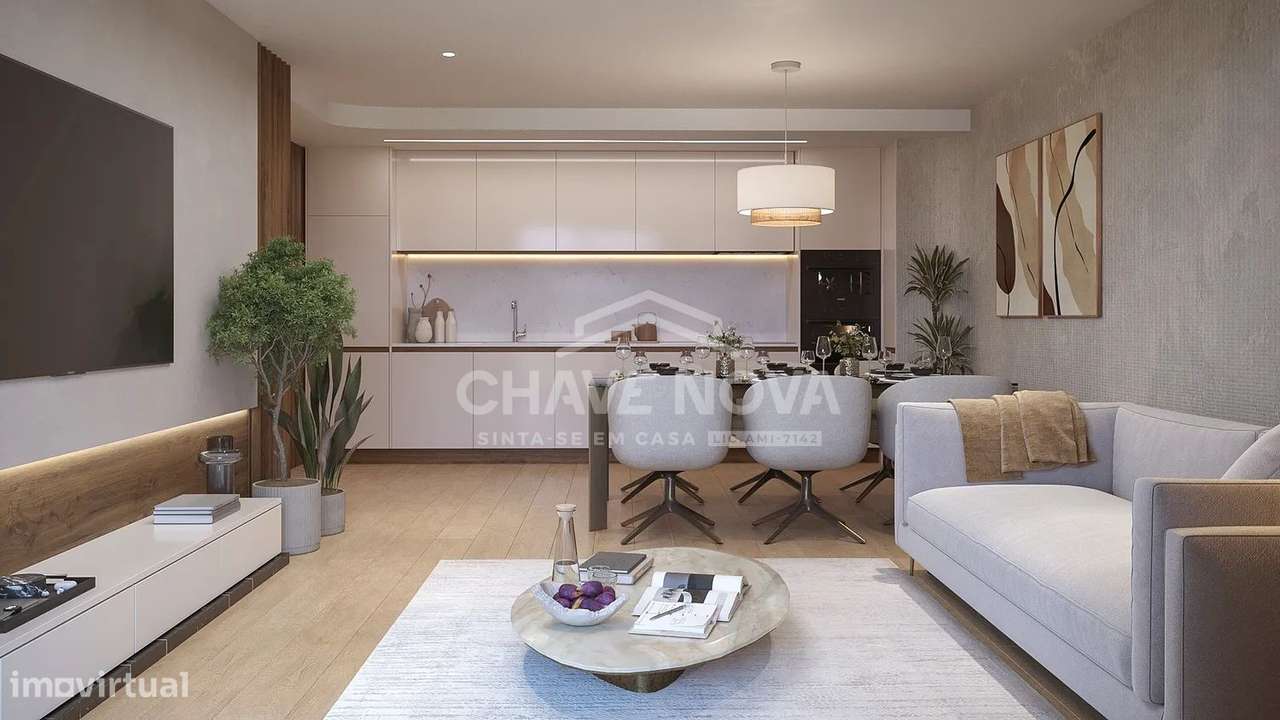 T2 Novo c/ 2 Lugares de Garagem em Valongo - Grande imagem: 4/12