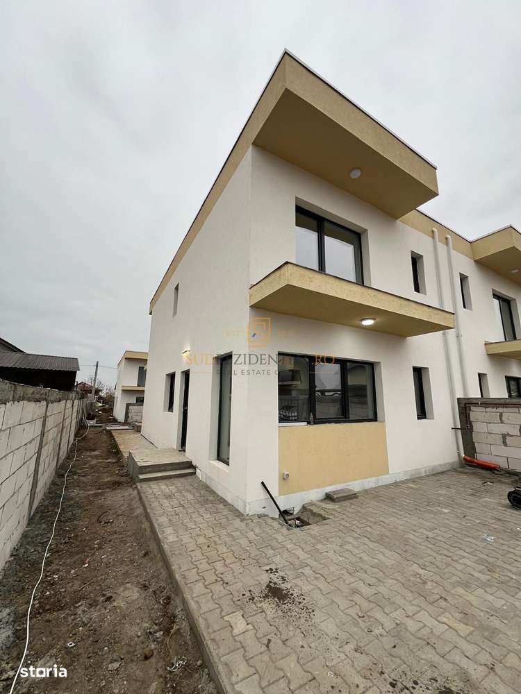 Vila duplex P+1, 3 camere, modern finisata, Comuna Berceni - Imagine principală: 4/17