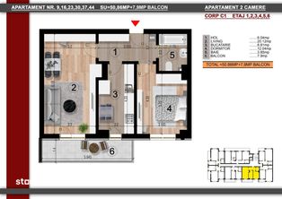 Metrou Dimitrie Leonida-Apartament 2 camere-Finalizat-Acte Gata
