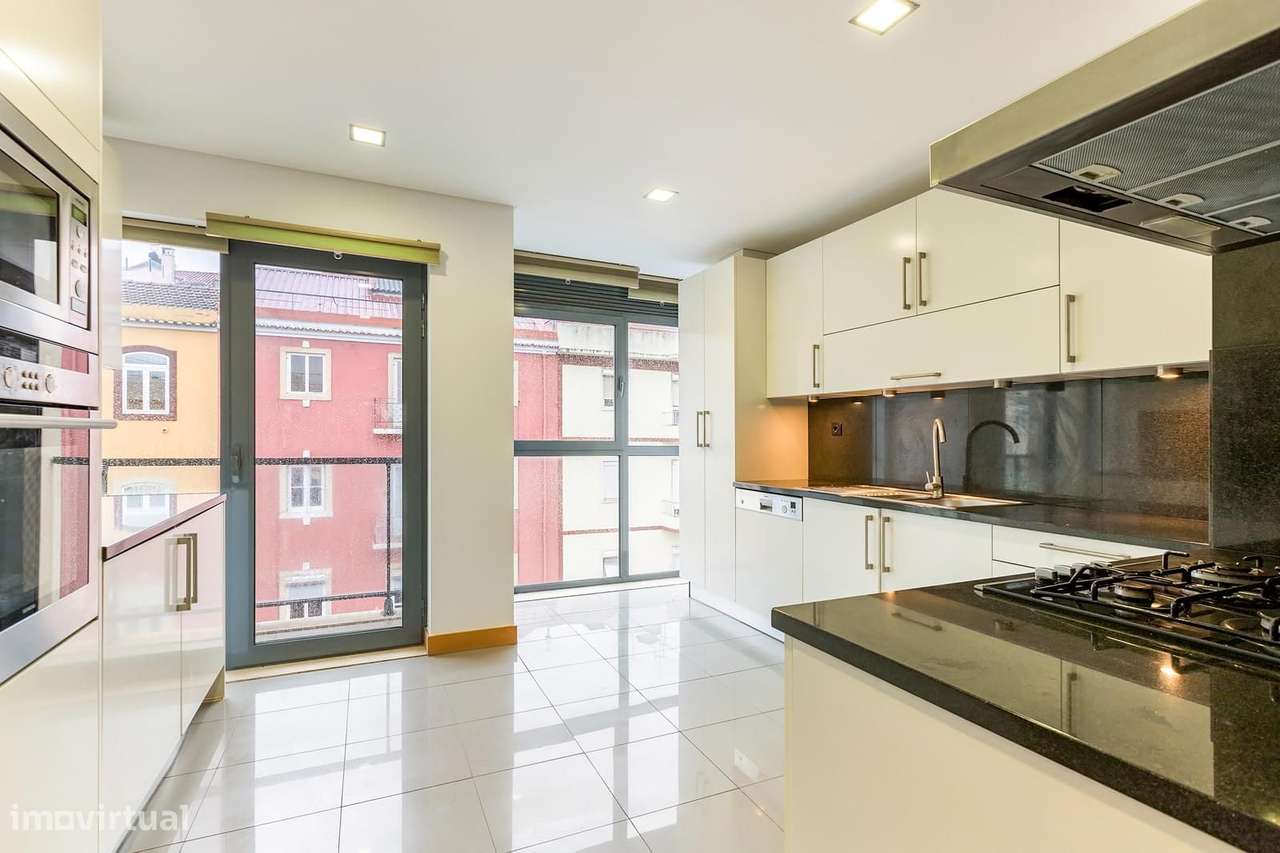 Apartamento T3 com vista, Alcântara, Lisboa - Grande imagem: 4/26