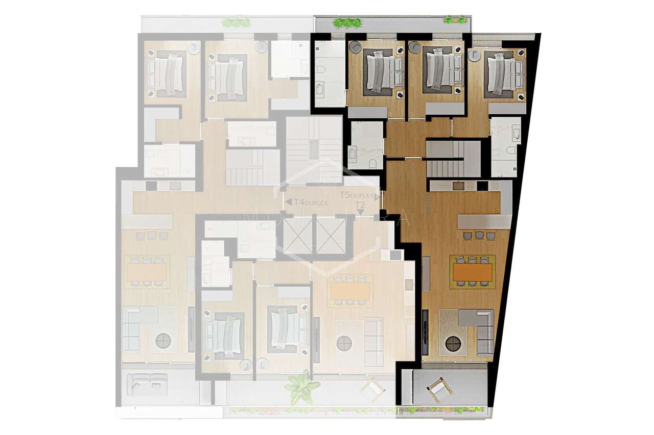 Apartamento T5 Duplex em construção - Loures-26