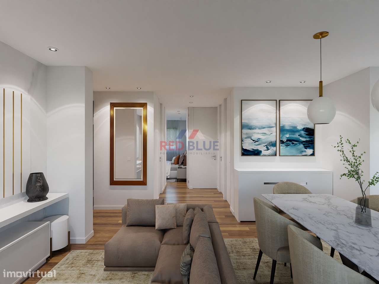 APARTAMENTO T1 NOVO, 400 METROS DA PRAIA, PÓVOA DE VARZIM - Grande imagem: 4/7