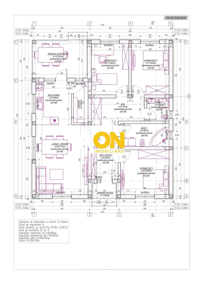 Teren 600 mp, proiect casă 4 camere + autorizație și utilități, Ciugud - Imagine principală: 5/8
