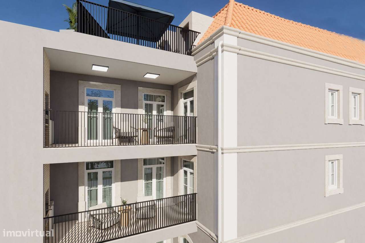 APARTAMENTO T2 Duplex  com terraço, como novo, Situado no Bairro No...-23