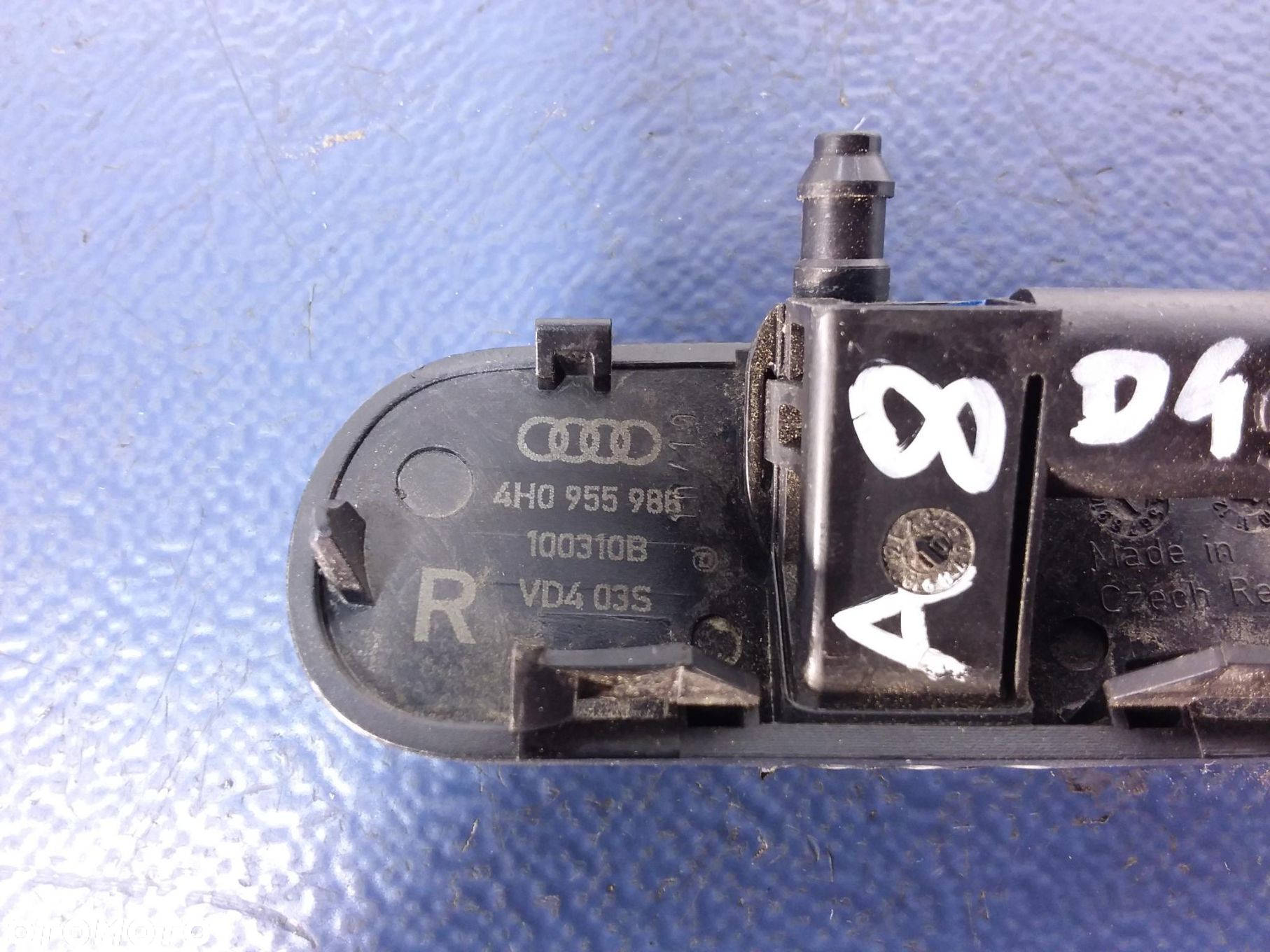 AUDI A8 S8 D4 4H DYSZA SPRYSKIWACZ MASKI 4H0955988 - 6