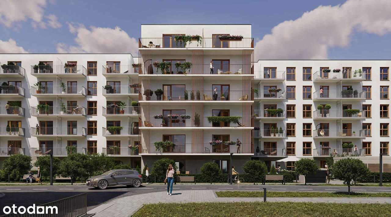 2 DUŻE BALKONY! - 7,84M2 + 6,75M2! * TANI Garaż  * DWUSTRONNE! JASNE! - Pełny obrazek: 4/6