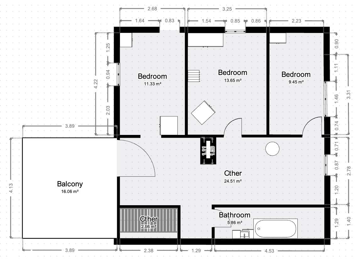 Nieruchomość inwestycyjna – 330 m², działka z dojazdem, media, garaż-13