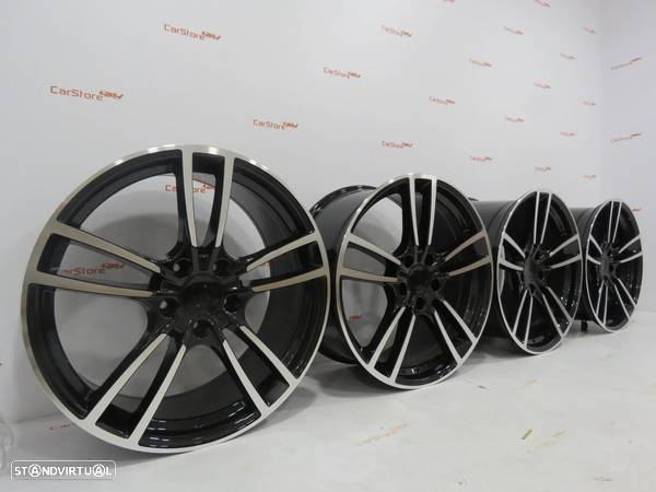 Jantes Look Porsche Cayenne Turbo S 21 x 9.5 + 11.5 J et 60 5x130 - 4