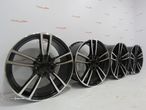 Jantes Look Porsche Cayenne Turbo S 21 x 9.5 + 11.5 J et 60 5x130 - 4