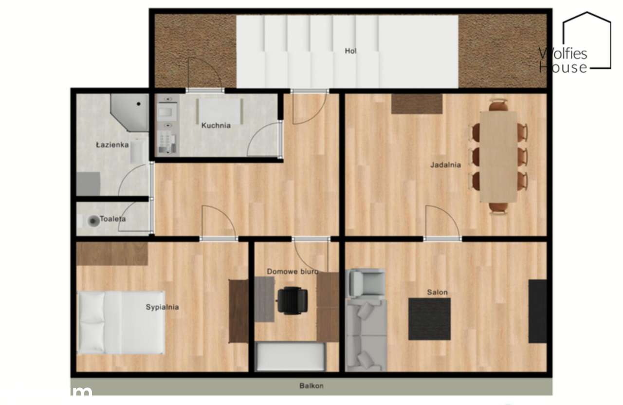 Dom | Ogród | Igołomia | 7 POK. | 18 a-17