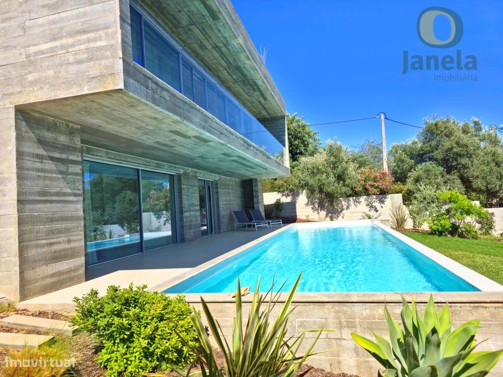 MODERNA e ECOLÓGICA Moradia com Vista Mar, piscina, jardim e Horta ... - Grande imagem: 4/32