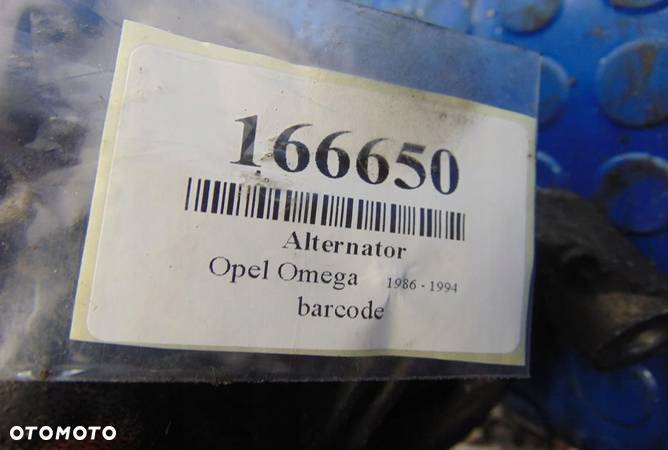 OPEL OMEGA 3.0 ALTERNATOR 93175820 - 5