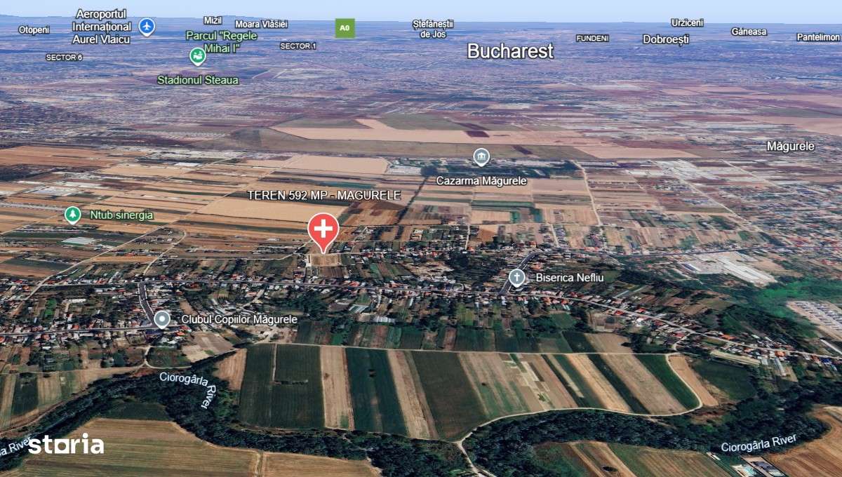 Teren CASA 592 mp la Asfalt - Toate utilitatile-8