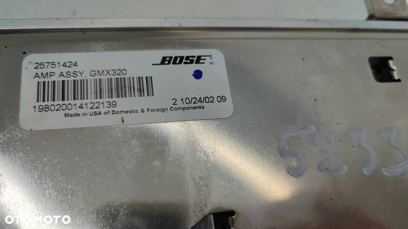 WZMACNIACZ BOSE CADILLAC CTS I 25751424 - 3