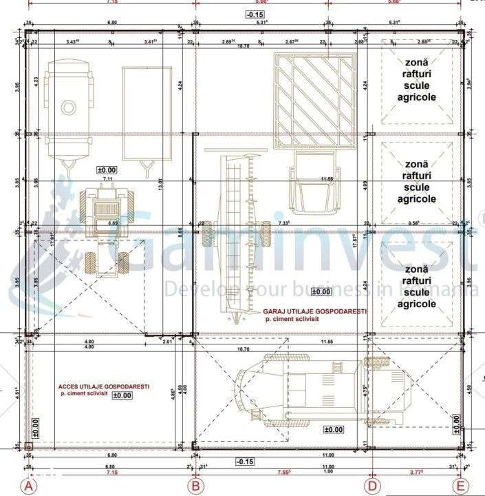 Gaminvest Hala cu pod rulant, 300 mp, Biharia,Bihor, A2463 - Imagine principală: 1/1