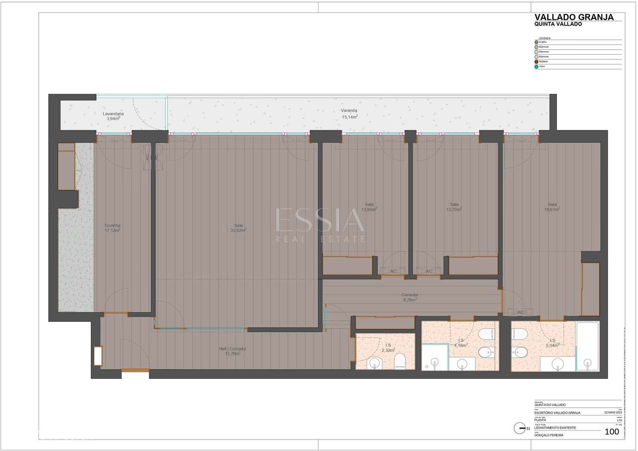 T3 Varanda Vista Mar em Arcozelo | T3 Granja | T3 Vila Nova Gaia-19