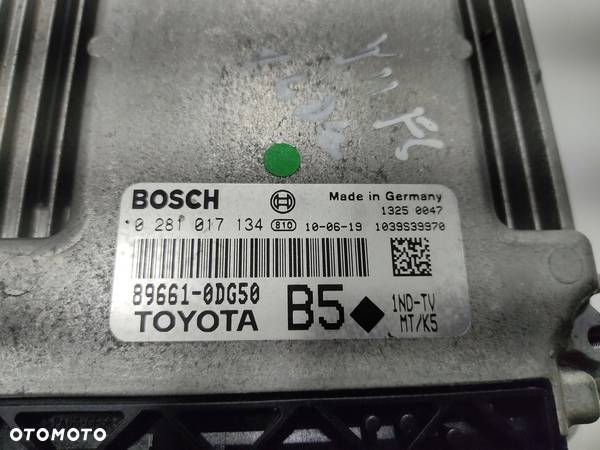 KOMPUTER YARIS II 1.4 D4D 89661-0DG50 0281017134 - 3