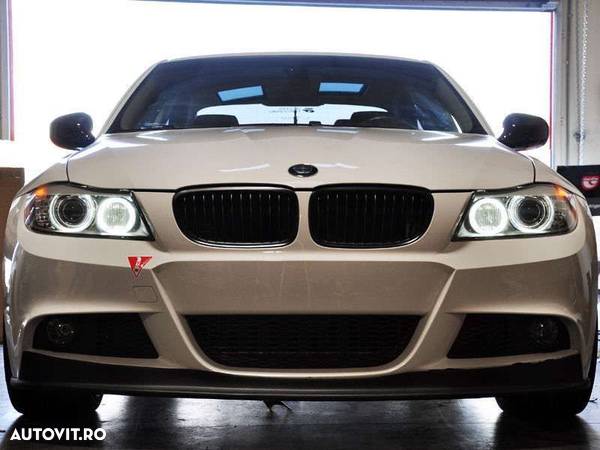 Angel Eyes pentru BMW E90 E91 facelift HALOGEN LED MARKER 64W - 6