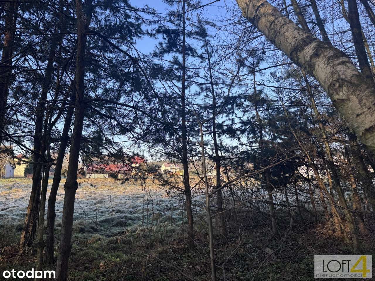 Wyjątkowa, uzbrojona działka pod lasem.-6