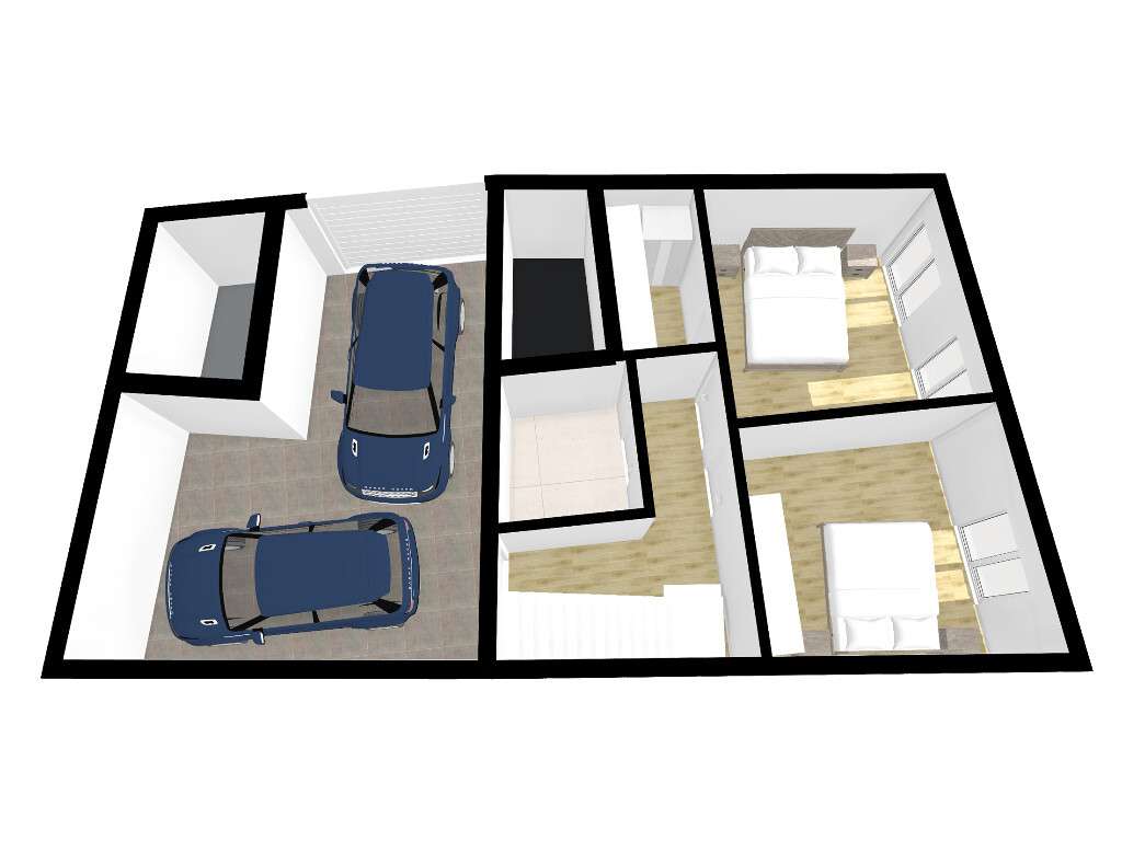 Moradia M3 com garagem em Santa Clara, Coimbra - Grande imagem: 3/17