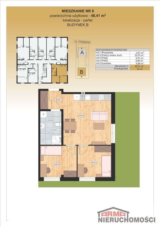 Mieszkanie 3 Pokojowe - Ścisłe Centrum - Pełny obrazek: 3/6