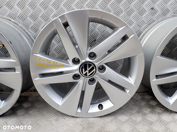 FELGI ALUMINIOWE VW 5H0601025 5X112 ET 48 7,0x16 Octavia II III RS Superb Karoq Kodiaq  5H0601025 - 3