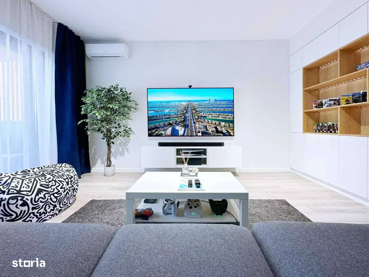 3 Camere mobilat si utilat cu parcare Gura Calitei / designer/ 2 bai-7