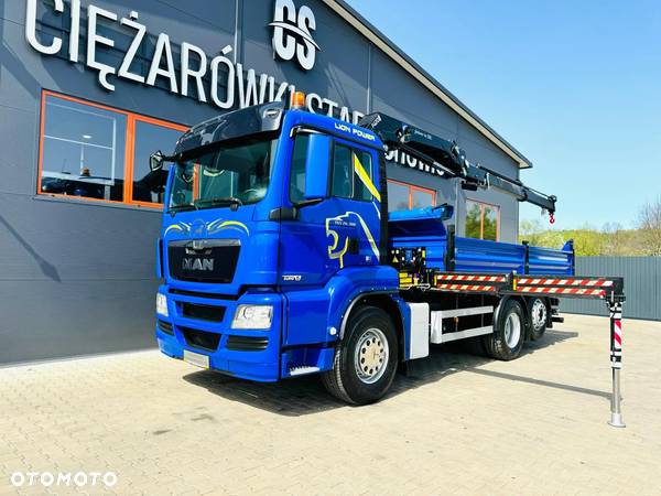 MAN TGS TGX TGL 26.360 // orginał 166000km !!! // Wywrotka 3S + HDS HMF 6x4 , 6x2 , kiper , wywrot kran dzwig żuraw crane Stan Perfekcyjny ! - 23