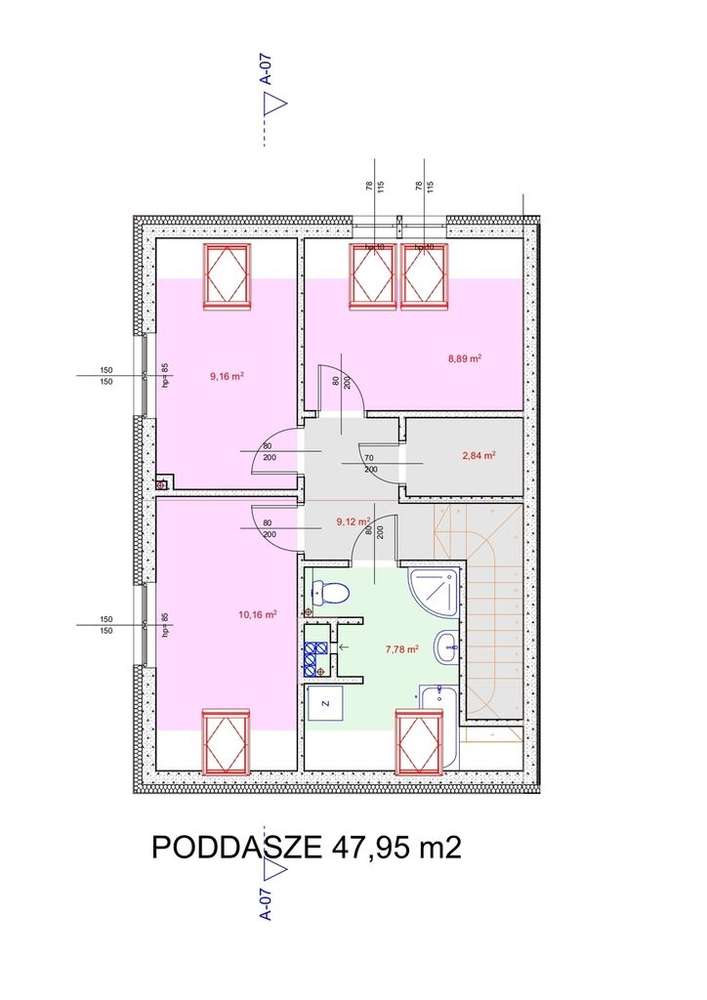 Dom w zabudowie bliźniaczej w Dobrej 830 k. - Pełny obrazek: 5/5