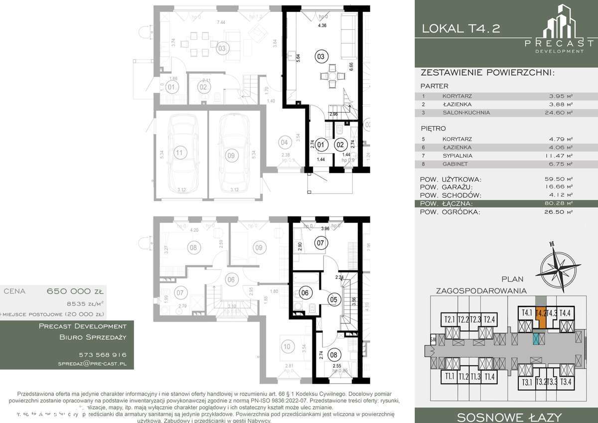 Mieszkanie z ogródkiem w Łazach - 10 min od Warszawy | T4.2 - Pełny obrazek: 2/16