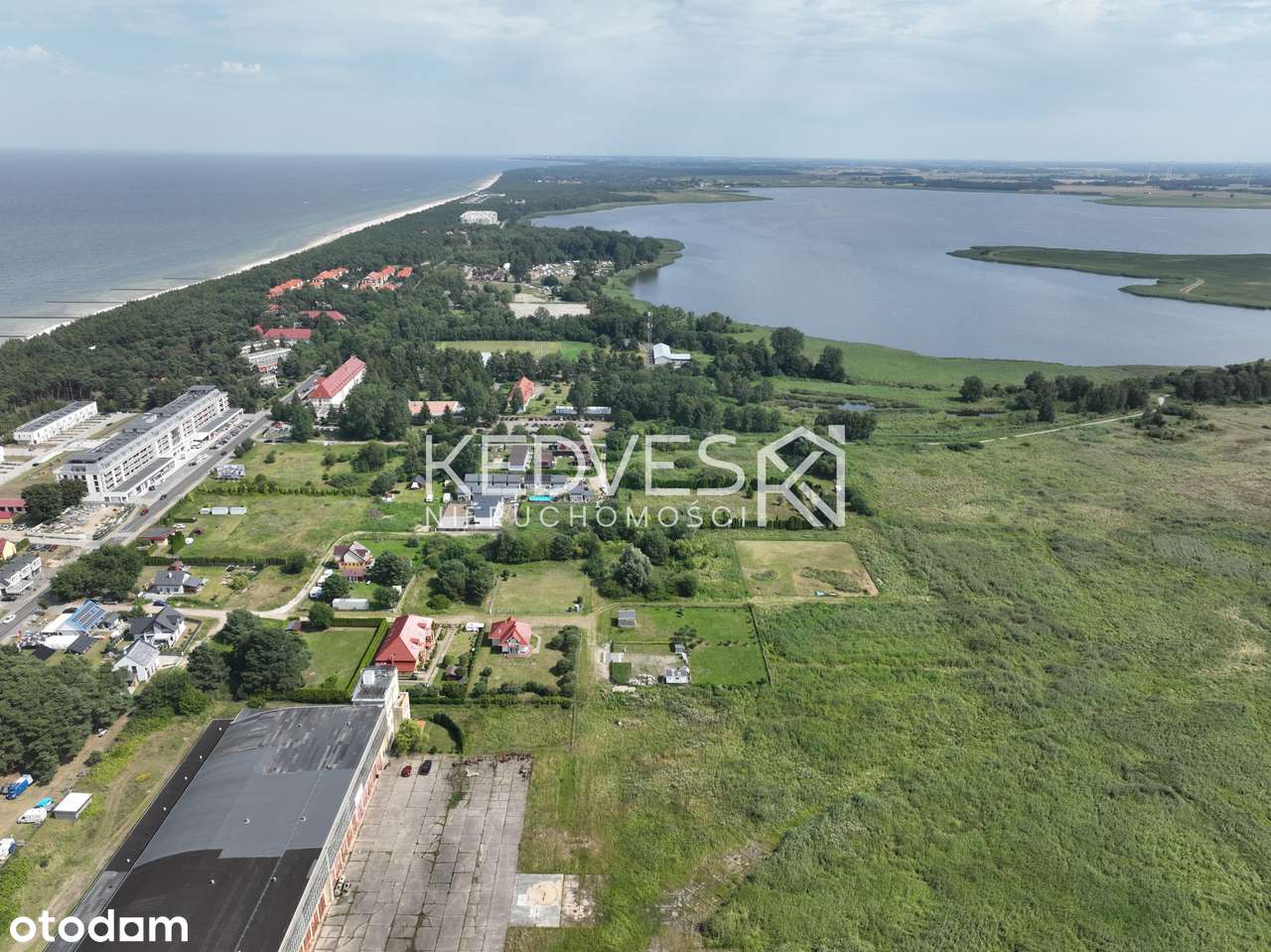 Działka w Rogowie - 400m od plaży - MPZP-6