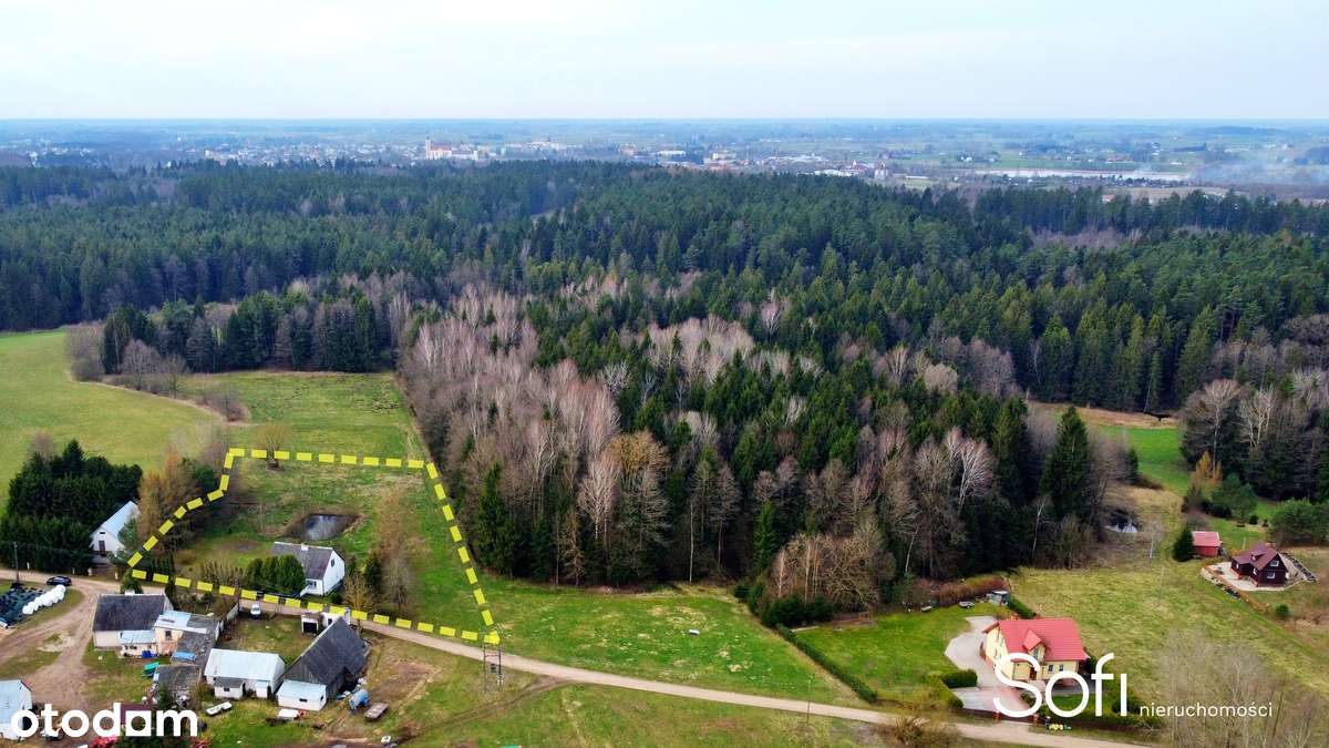 Dom z Działką i Stawem pod Sejnami! Opcja ZAMIANY-2