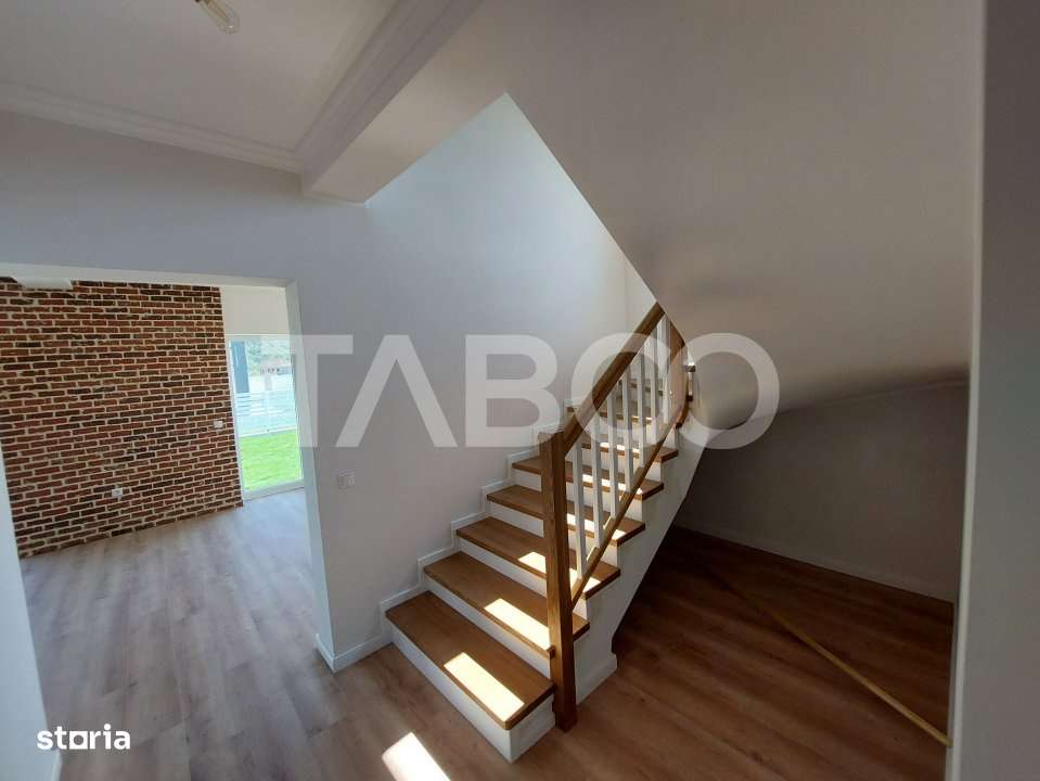 Casa de vanzare 4 camere 3 bai 119 mp 470 mp de teren in Talmaciu - Imagine principală: 5/17