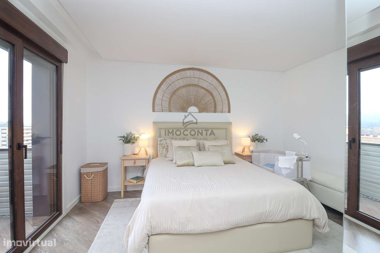 T3 Último Piso c/Terraço Edificio Camaleão- Valongo-15