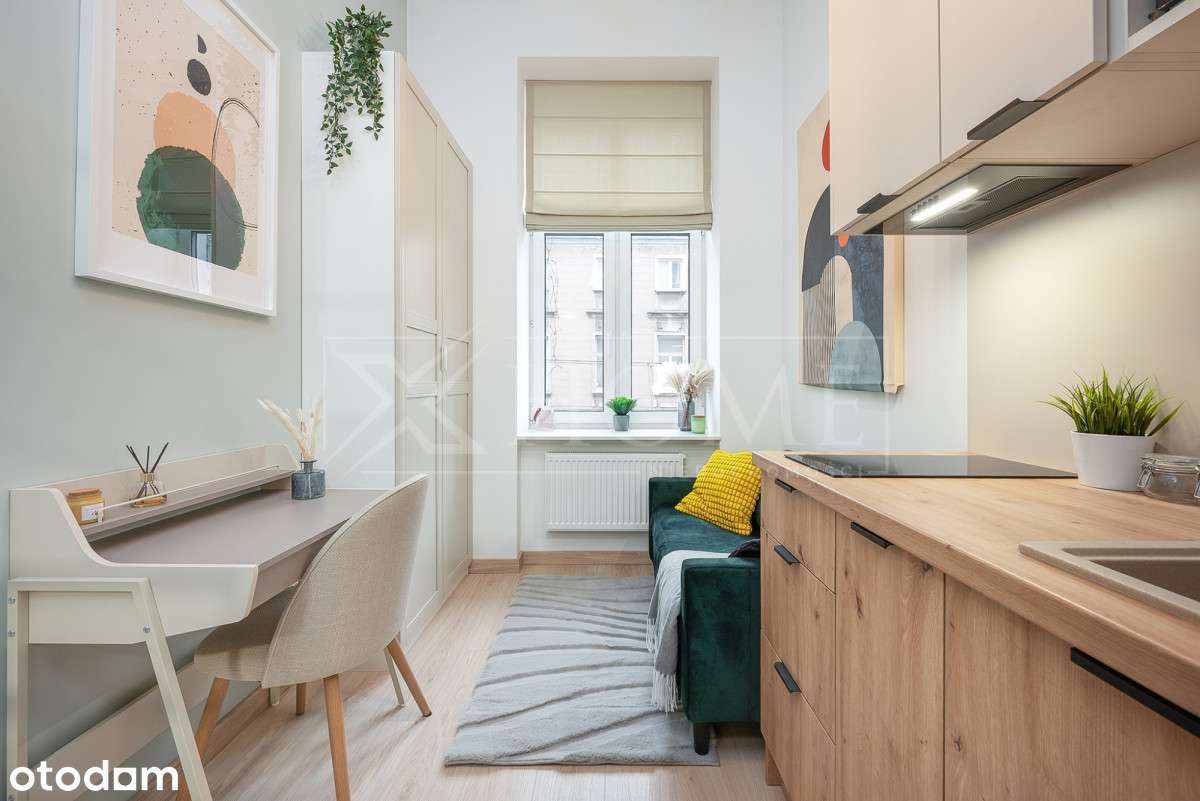 kawalerka przy Manu, front, antresola-6