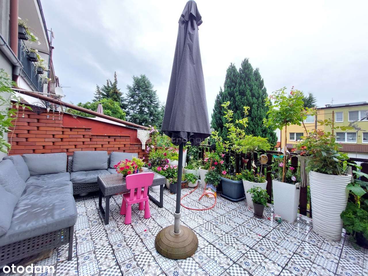 DOM BLISKO LASKU MARCELIŃSKIEGO, SŁONECZNY TARAS - Pełny obrazek: 4/20