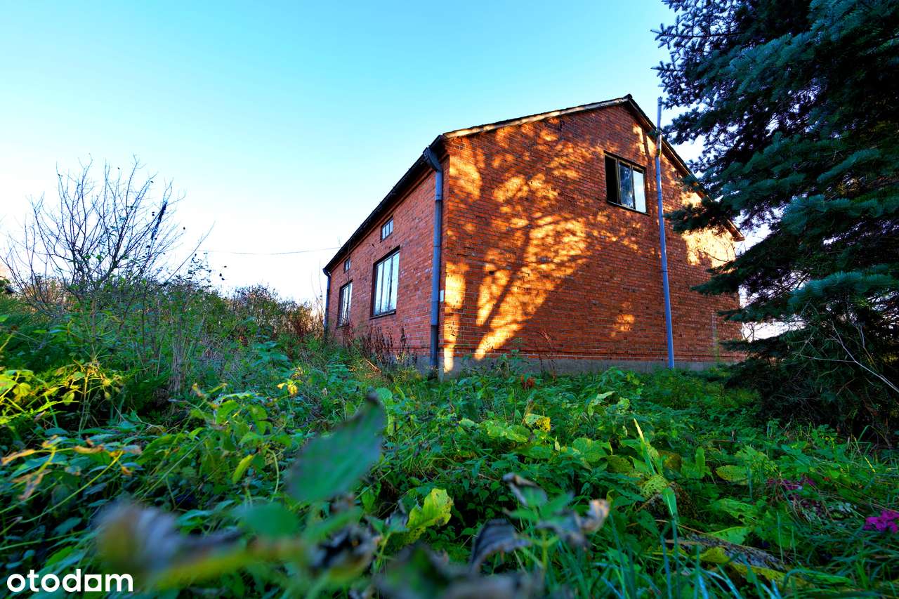 Dom z potencjałem na dużej działce–Nowy Pudłów, blisko Poddębic-7